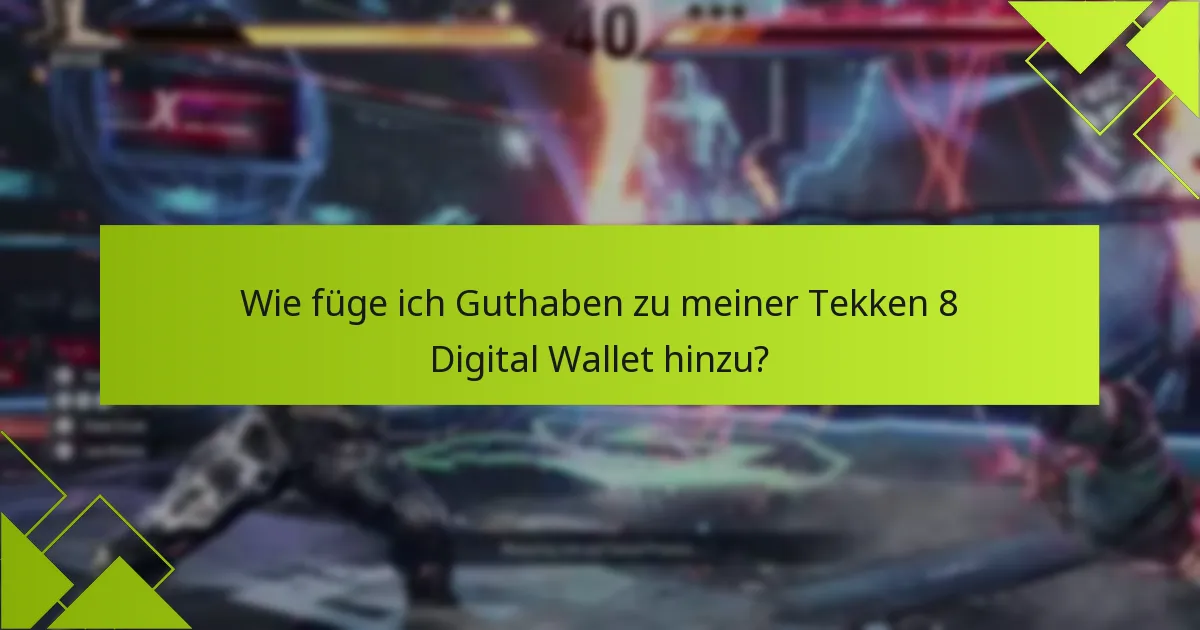 Wie kann ich Aktionscodes in Tekken 8 verwalten?