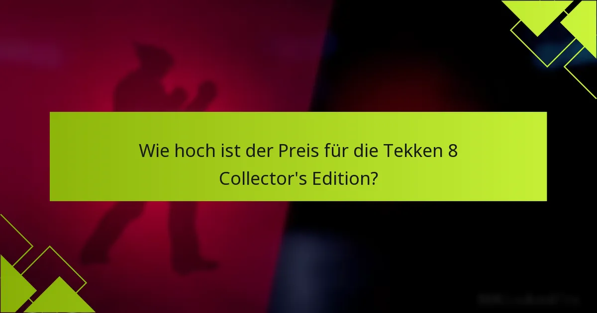 Was sind die Alternativen zur Tekken 8 Collector’s Edition?